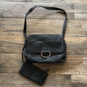 Liz Clairborne with attached wallet